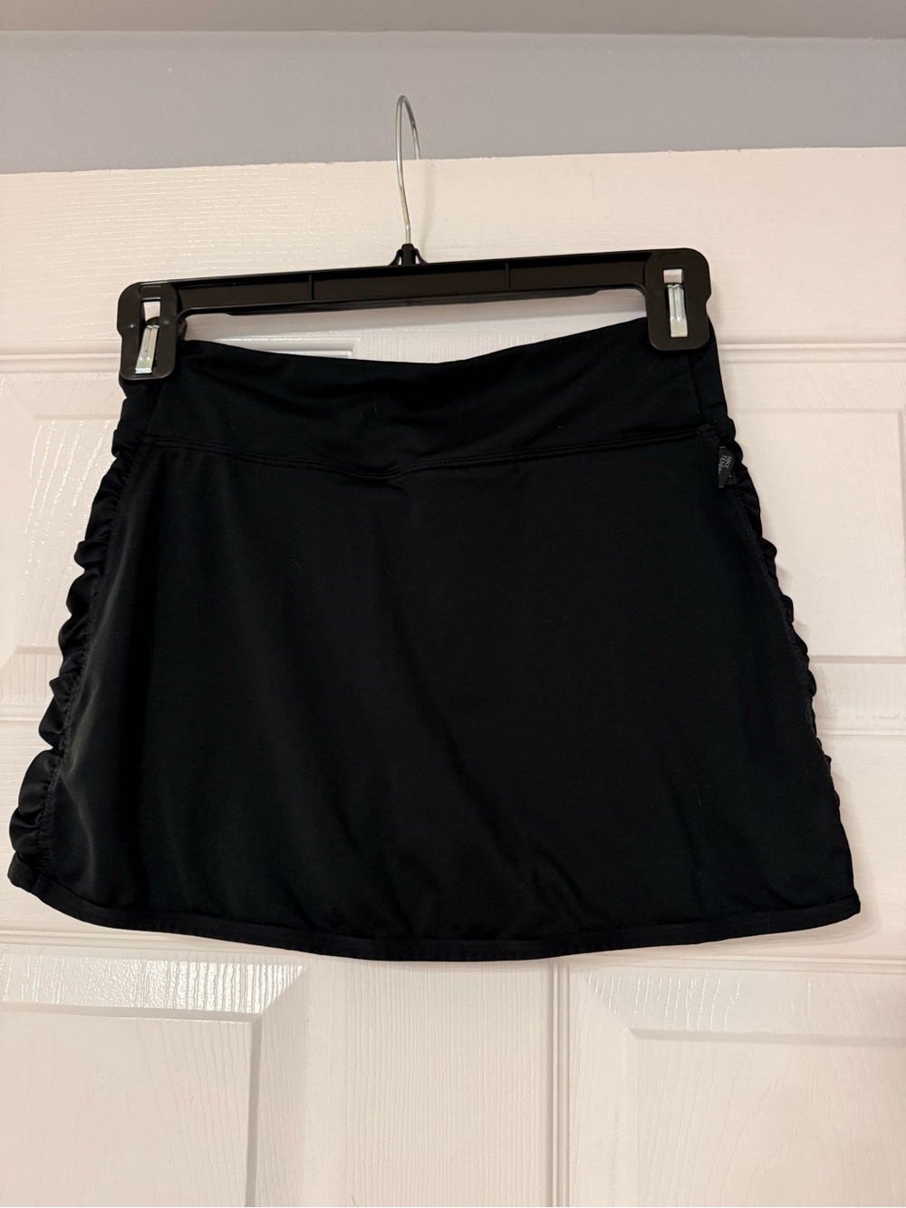 Two Nike Black Tennis Skirts 1 with Gray Waistband - Picture 7 of 8